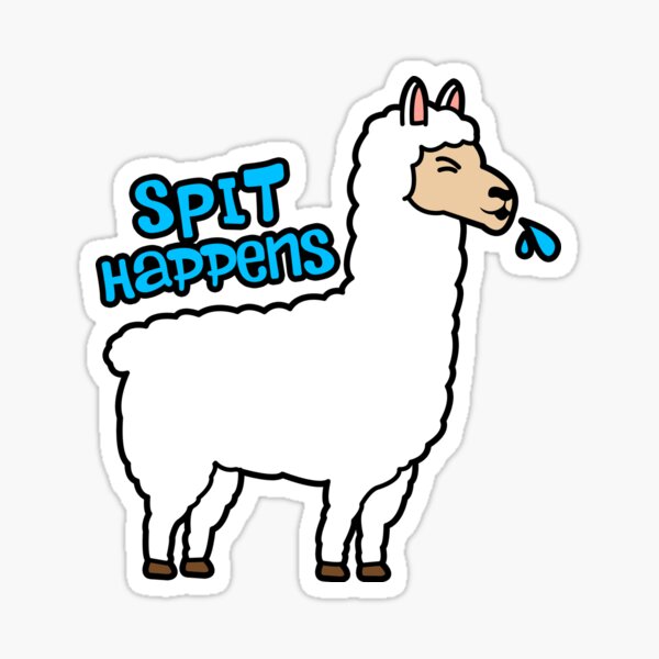 Item preview, Spit happens Lama designed and sold by nmdesigns1.