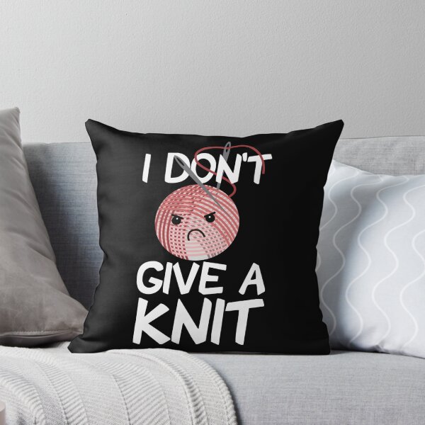 Item preview, I Don't Give a Knit designed and sold by amilli.