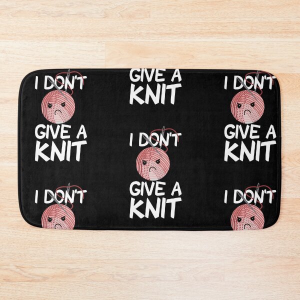 Item preview, I Don't Give a Knit designed and sold by amilli.