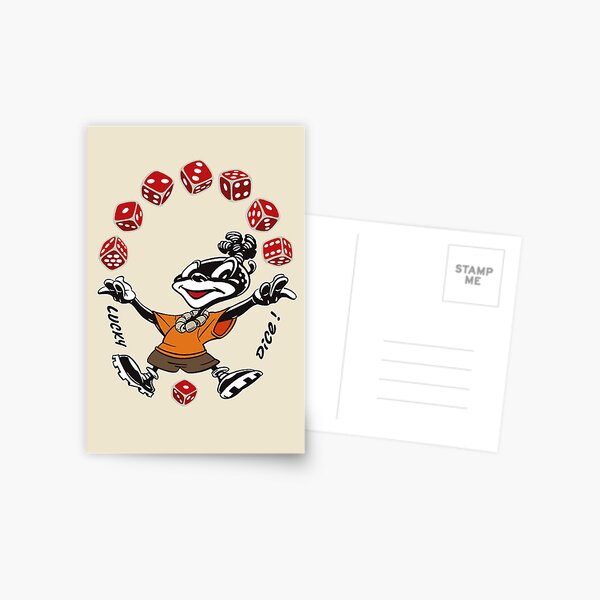 Lucky Dice! Postcard