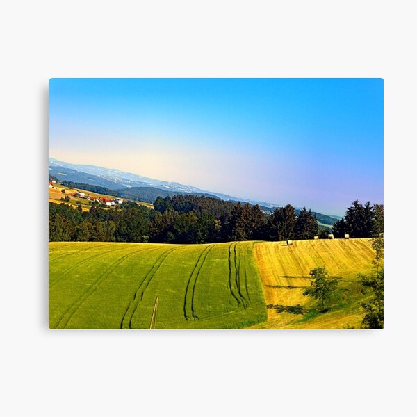 Tipping the scenery Canvas Print