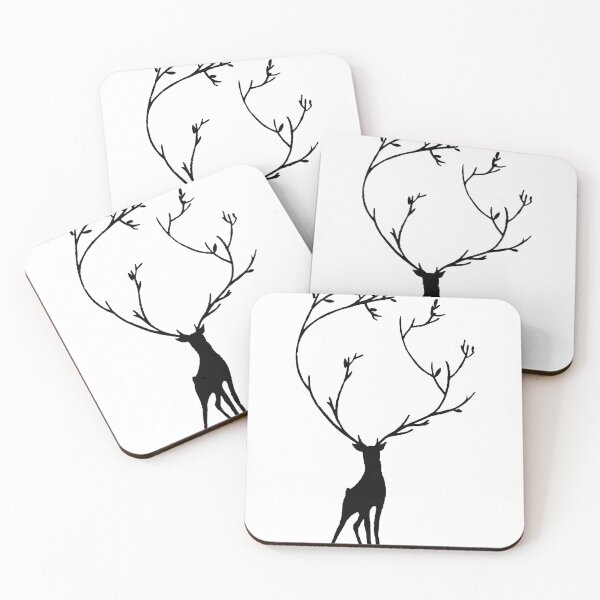 Item preview, Flowery deer designed and sold by kata7.