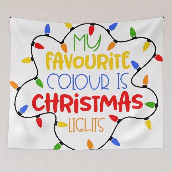 Item preview, My favourite colour is Christmas Lights ! designed and sold by DGTY.