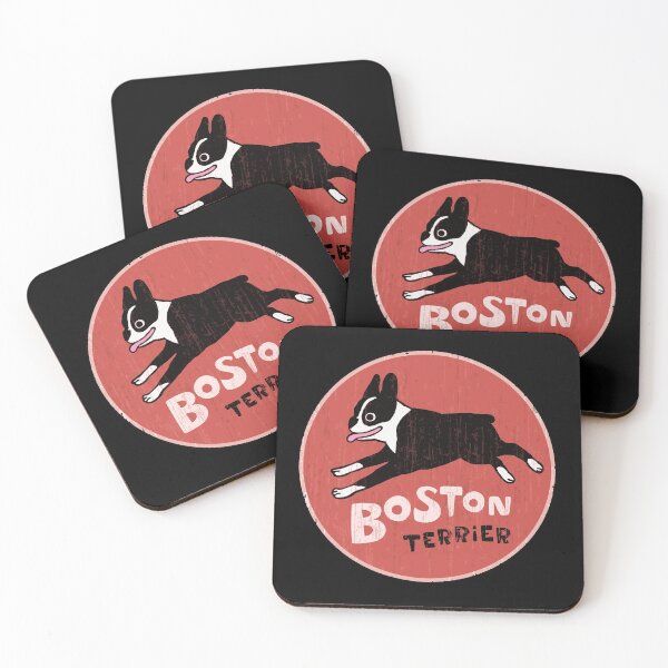 Item preview, Boston Terrier Jumping | Cool Retro Style Dog designed and sold by Jenn Inashvili.