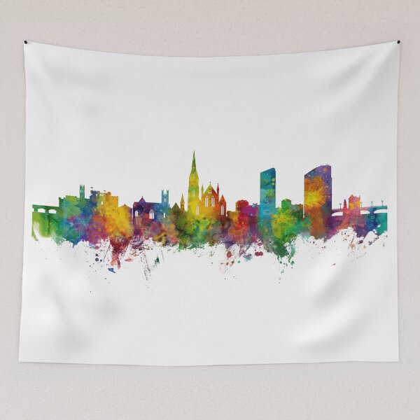 Item preview, Limerick Ireland Skyline designed and sold by ArtPrints.