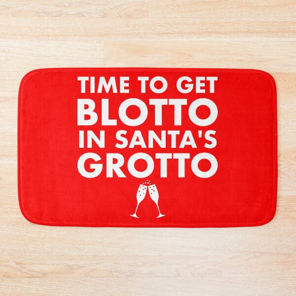 Item preview, Time To Get Blotto In Santas Grotto Christmas Design designed and sold by CoolYule.