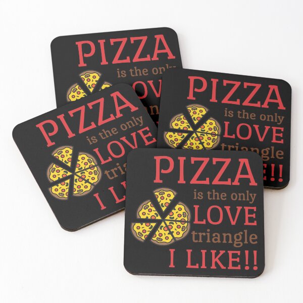 Item preview, Pizza is the only Love triangle I like!! designed and sold by UllUDesign.
