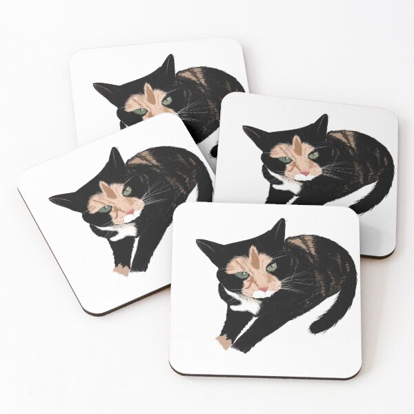 Item preview, The lazy house Cat designed and sold by TheArtyApples.