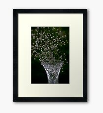 Snowing green delusions by Brown Sugar. Featured Art of Glass . Views 504 . Let me Seduce You ! Framed Print