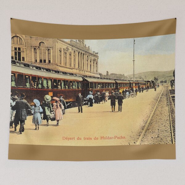 Item preview, 1900s Haydarpasa railway station, train designed and sold by aapshop.