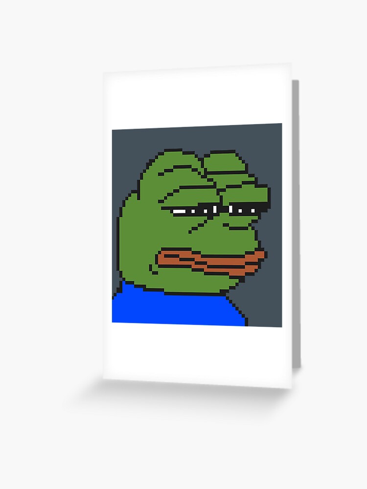 Sad Face Meme Greeting Cards for Sale