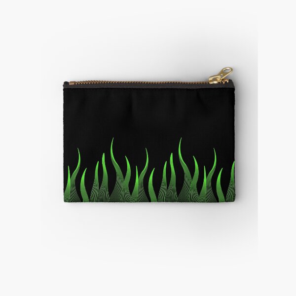 Item preview, pattern valance crest punk rock green grass fire flame designed and sold by Marcos Sevilla Martin.