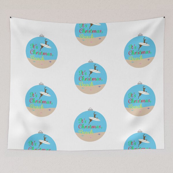 Item preview, It's Christmas, Beach designed and sold by Aidan Burke.