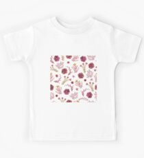 flowers watercolor Kids Tee