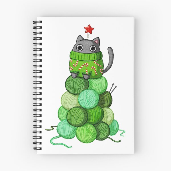 Item preview, Cat Christmas Tree designed and sold by Firlefanzzz.