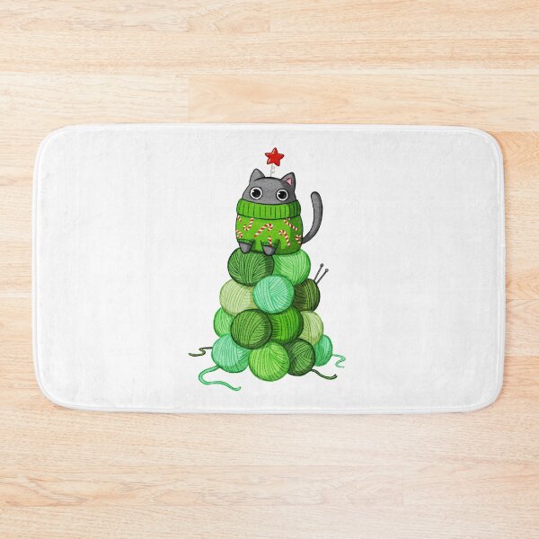 Item preview, Cat Christmas Tree designed and sold by Firlefanzzz.