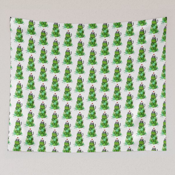 Item preview, Cat Christmas Tree designed and sold by Firlefanzzz.