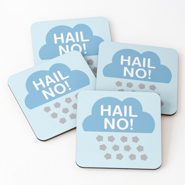 Item preview, Meteorology Pun Hail No! designed and sold by oddmatter.