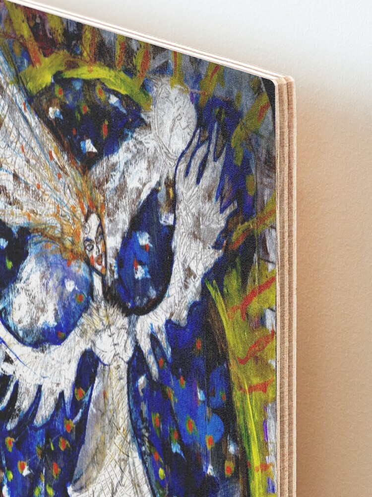 Alternate view of La Dama Viento Mounted Print
