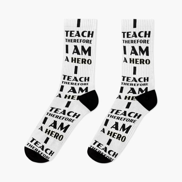 Item preview, I Teach Therefore I Am A Hero designed and sold by TeachUrb.