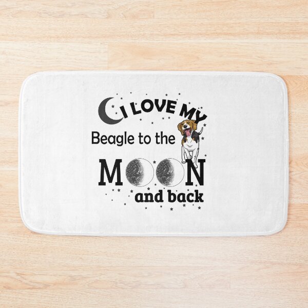 Item preview, I Love My Beagle To The Moon And Back! designed and sold by flipper42.