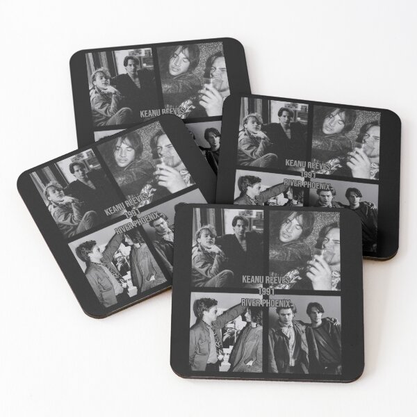 Item preview, Keanu Reeves and River Phoenix in 1991 designed and sold by seemsugly.