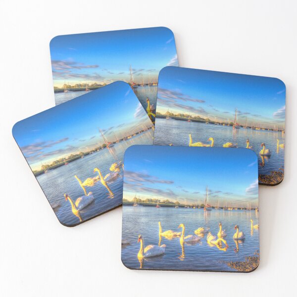 Item preview, Sunset Swans designed and sold by Londonimages.