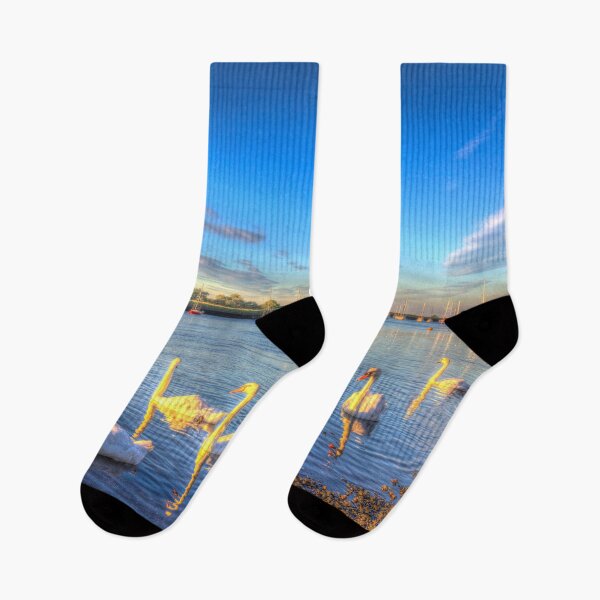 Item preview, Sunset Swans designed and sold by Londonimages.