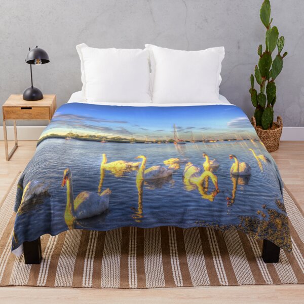 Item preview, Sunset Swans designed and sold by Londonimages.