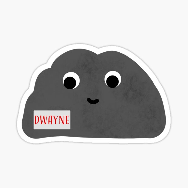 Dwayne the rock Johnson 1990's funny picture  Sticker for Sale by  nydollarslice