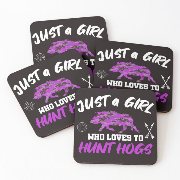 Item preview, Just a Girl Who Loves to Hunt Hogs designed and sold by Dan66.
