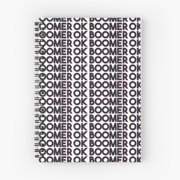 Item preview, Ok Boomer Black Logo designed and sold by Dark Bunny Studios.