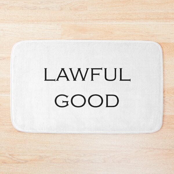 Item preview, lawful good designed and sold by wholesomememe.