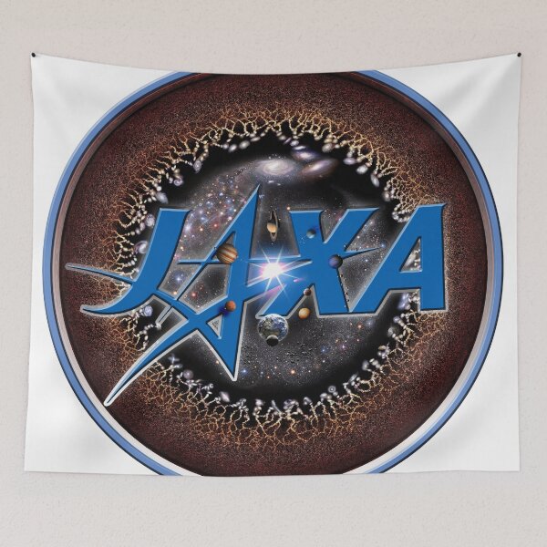 Item preview, JAXA (Japan Aerospace Exploration Agency) Logo with the Universe! designed and sold by Pablo Carlos Budassi.