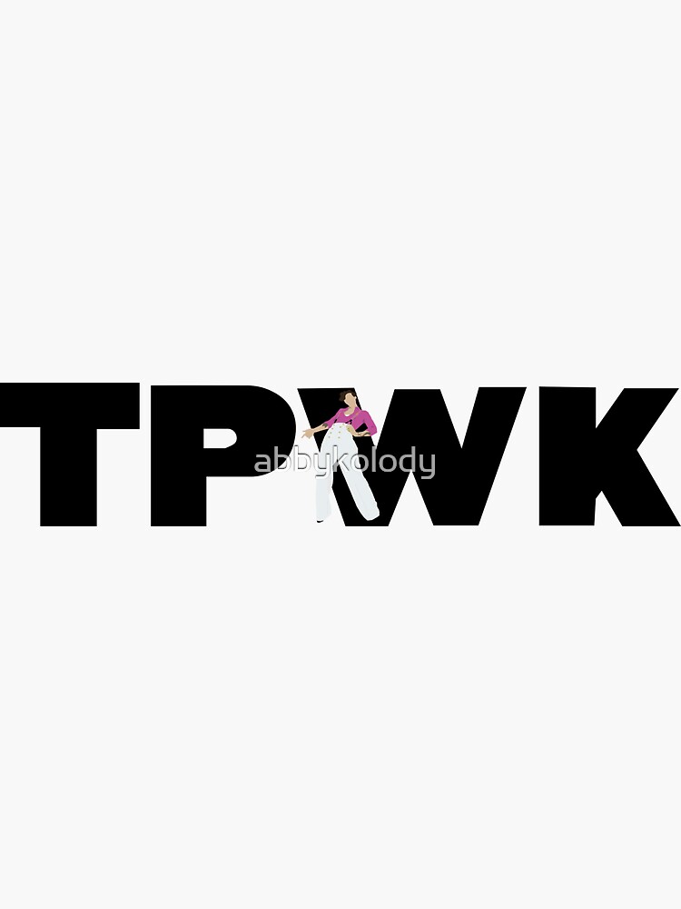 TPWK Harry Styles línea fina de abbykolody