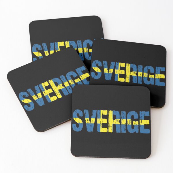 Item preview, Bandera de Sverige Suecia apenada designed and sold by Nirvanibex.