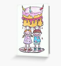 Cake for Mum Greeting Card