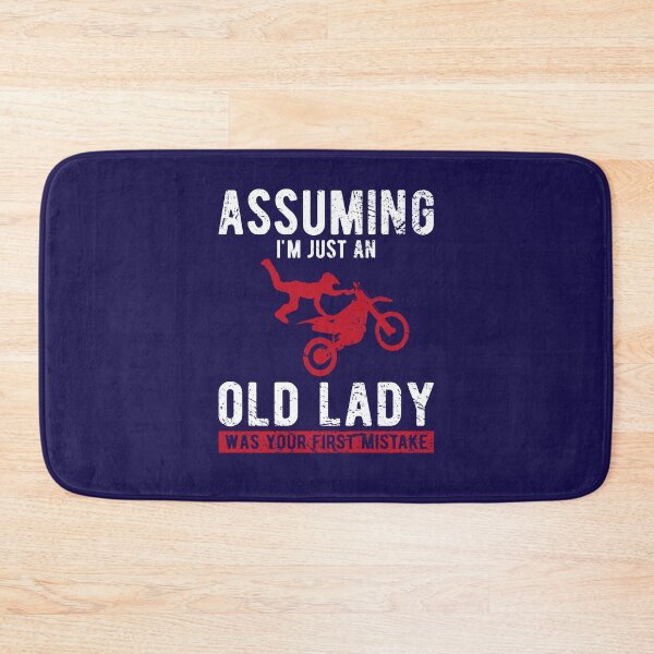 Item preview, Funny Old Lady Motorcross Gift T Shirt designed and sold by Dan66.