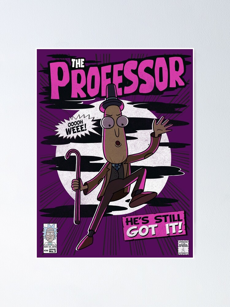 Alternate view of The Professor Poster