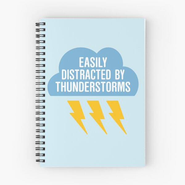 Item preview, Meteorology Distracted By Thunderstorms designed and sold by oddmatter.