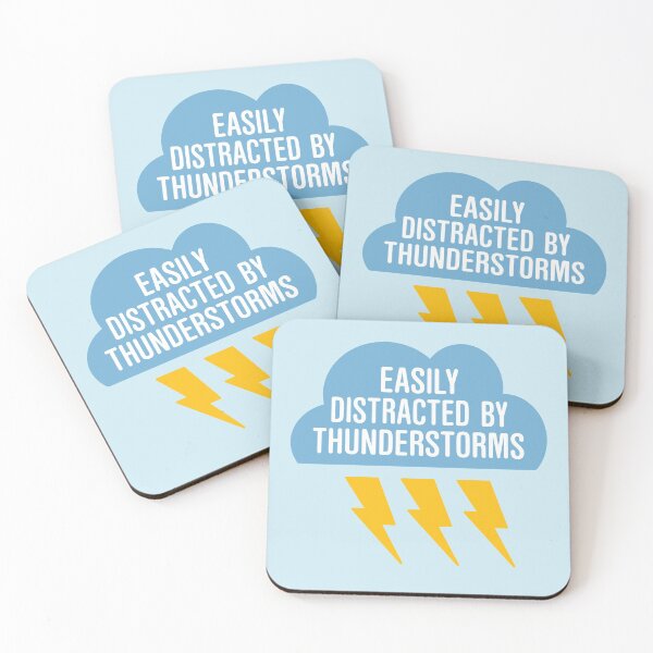 Item preview, Meteorology Distracted By Thunderstorms designed and sold by oddmatter.