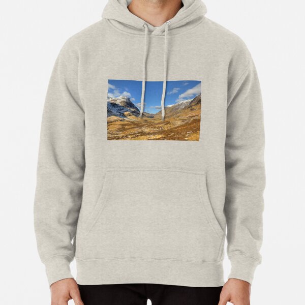 Glencoe Valley, Highlands, Scotland Pullover Hoodie