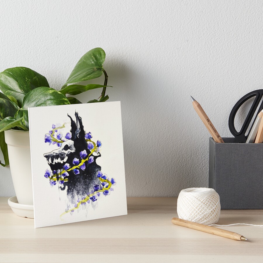 Item preview, Art Board Print designed and sold by VampireBat.