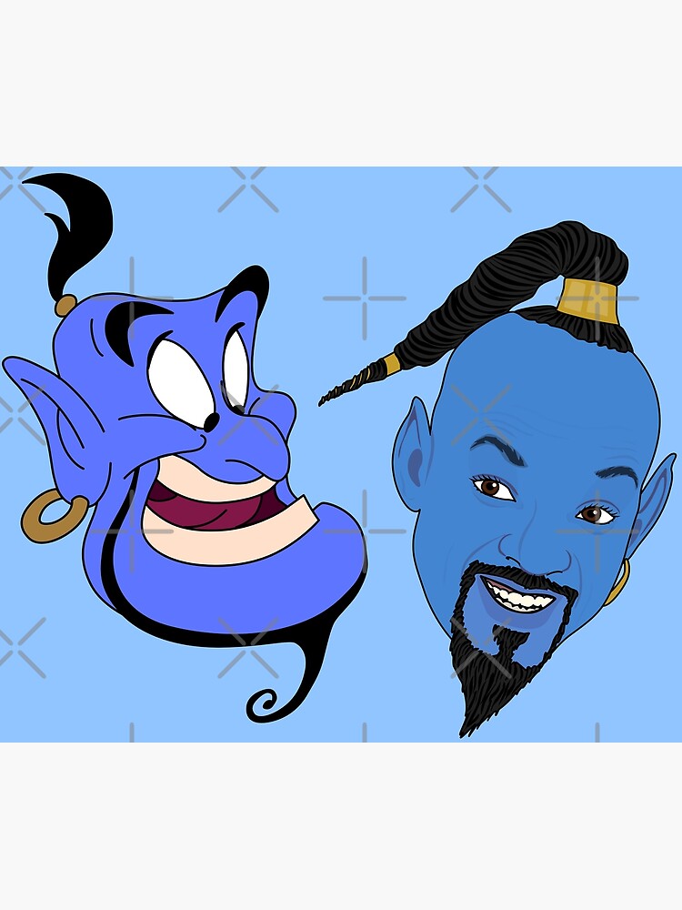 Genie - Original vs Remake Poster for Sale by Horrorshow Art