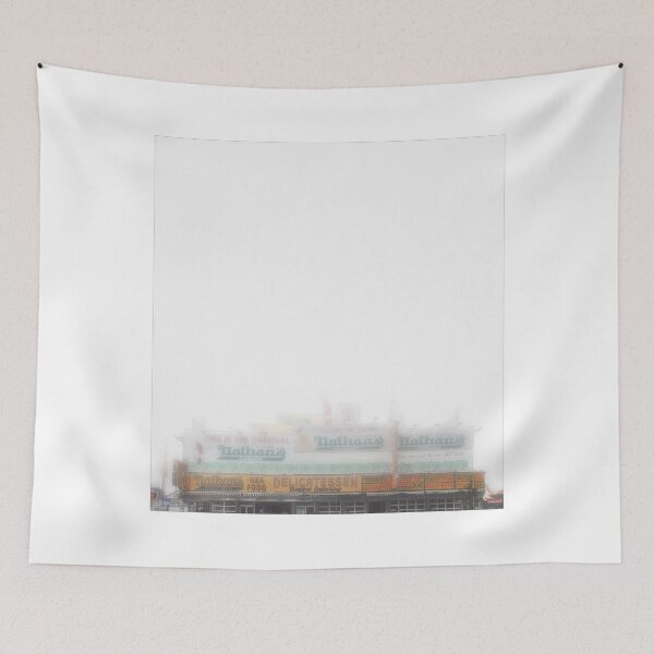 Item preview,  foggy Coney Island designed and sold by Val Goretsky.