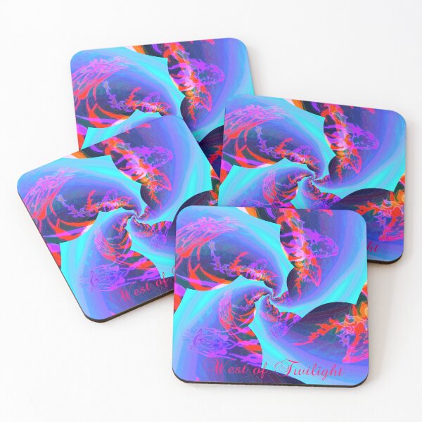 Item preview, West of Twilight Logo Whirlpool Fey designed and sold by Katje Janisch.