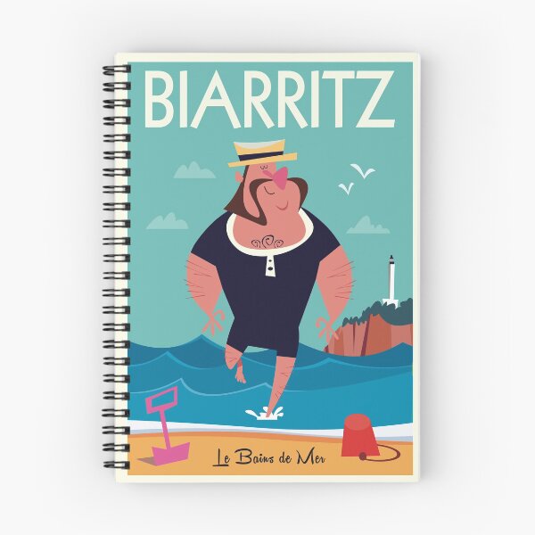 Item preview, Biarritz poster designed and sold by Gary Godel.