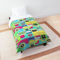 Alfred Hitchcock, pattern Comforter