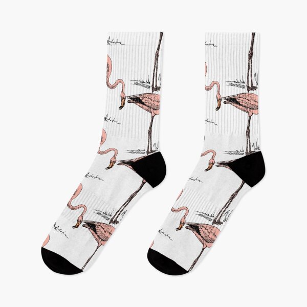 Item preview, Pink Flamingo Bird Design - Vintage graphic which is full of charm designed and sold by Rocketman2017.