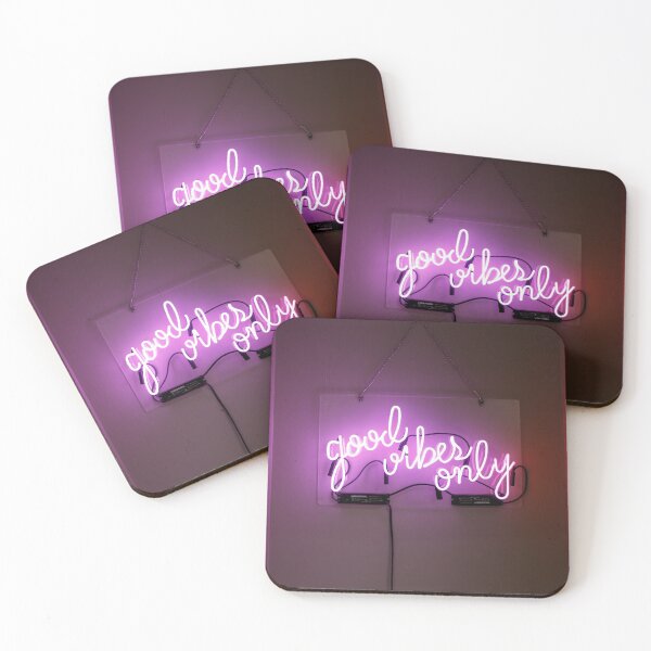 Item preview, Good Vibes Only Pink Neon Sign designed and sold by newburyboutique.